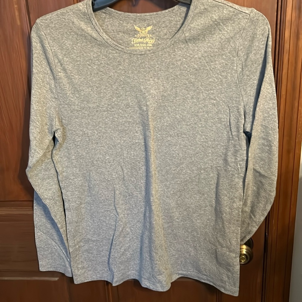Faded Glory long sleeve t-shirt, gray